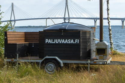 Vuokraa paljukärry poreilla ja valoilla!