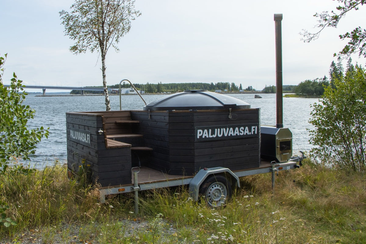 Vuokraa paljukärry poreilla ja valoilla!